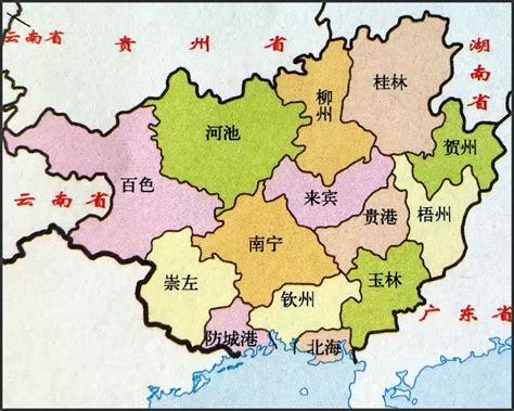 广西地圖